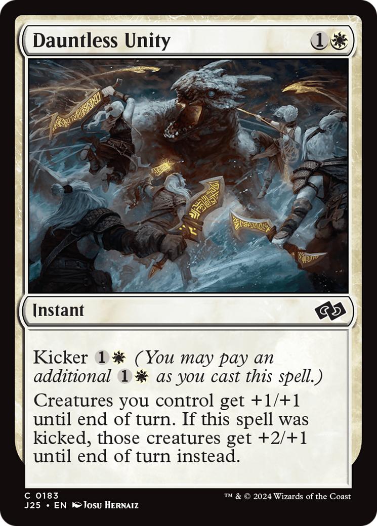 Unidade Inabalável / Dauntless Unity - Magic: The Gathering - MoxLand