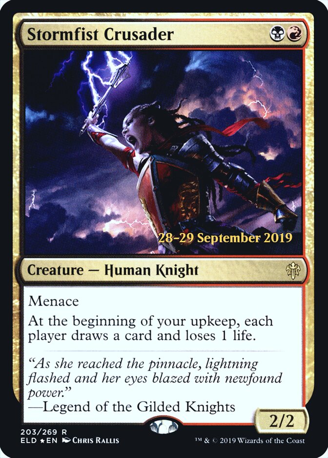 Cruzada do Punho da Tempestade / Stormfist Crusader - Magic: The Gathering - MoxLand