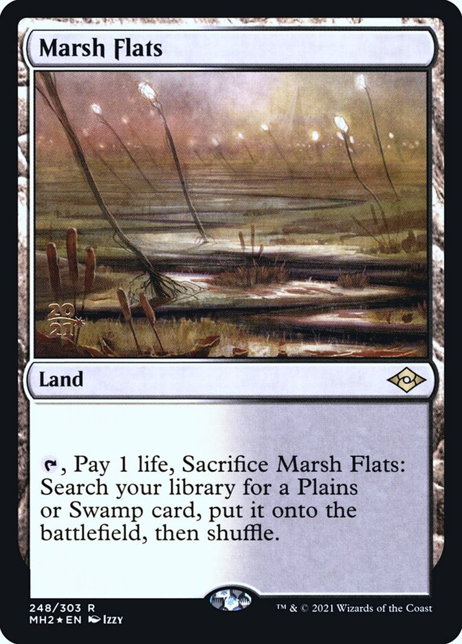 Planície Pantanosa / Marsh Flats - Magic: The Gathering - MoxLand