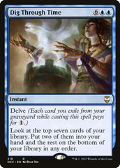 Revirar o Tempo / Dig Through Time - Magic: The Gathering - MoxLand