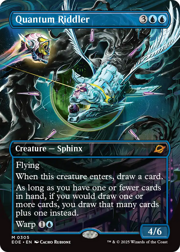 Zênite dos Cosmonobres / Quantum Riddler - Magic: The Gathering - MoxLand