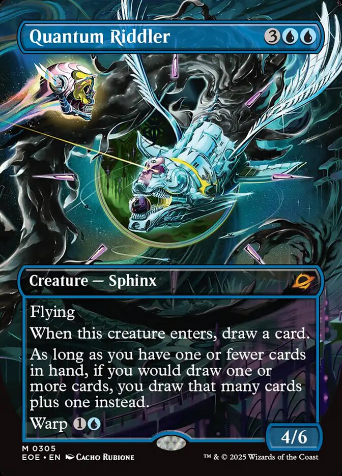 Zênite dos Cosmonobres / Quantum Riddler - Magic: The Gathering - MoxLand