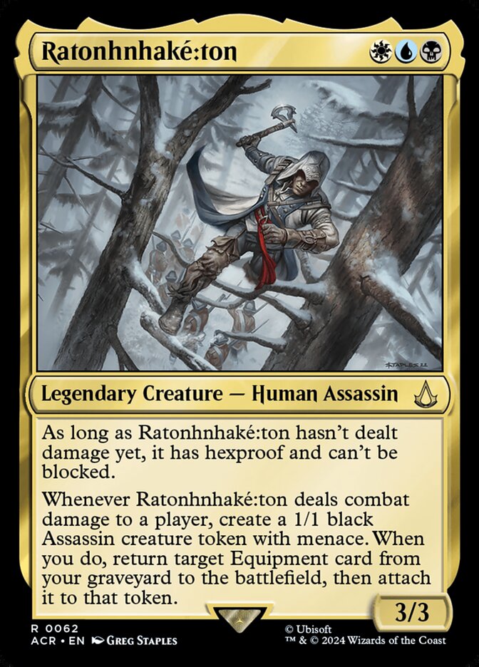Ratonhnhaké꞉ton - Magic: The Gathering - MoxLand