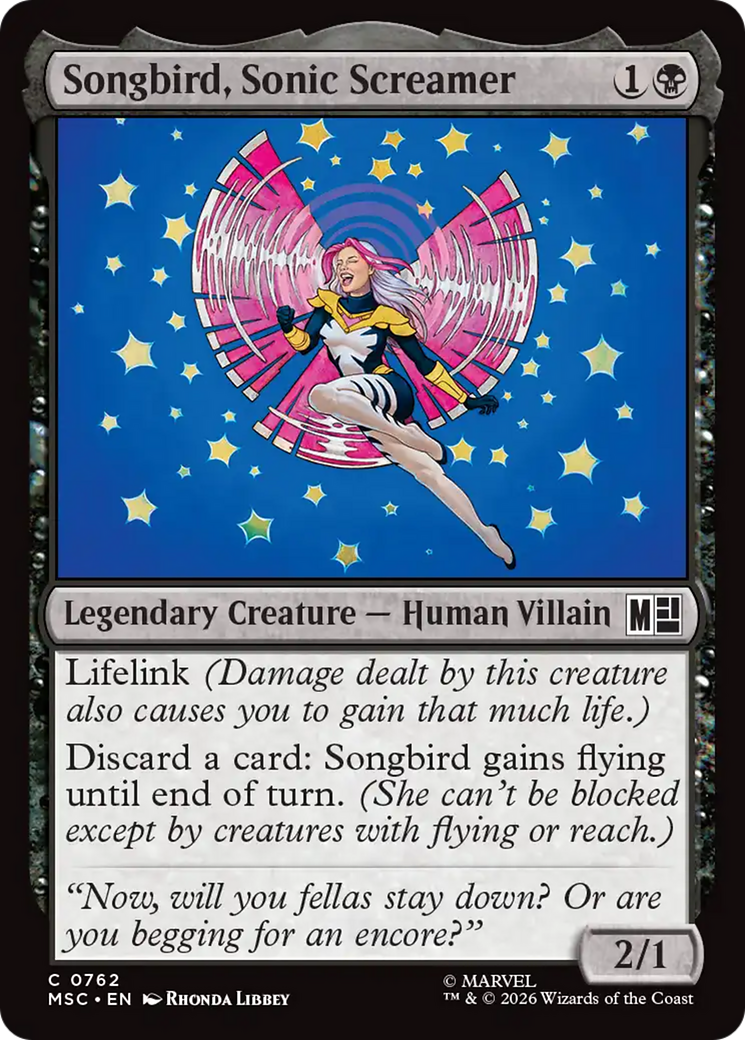 Songbird, Sonic Screamer - Magic: The Gathering - MoxLand
