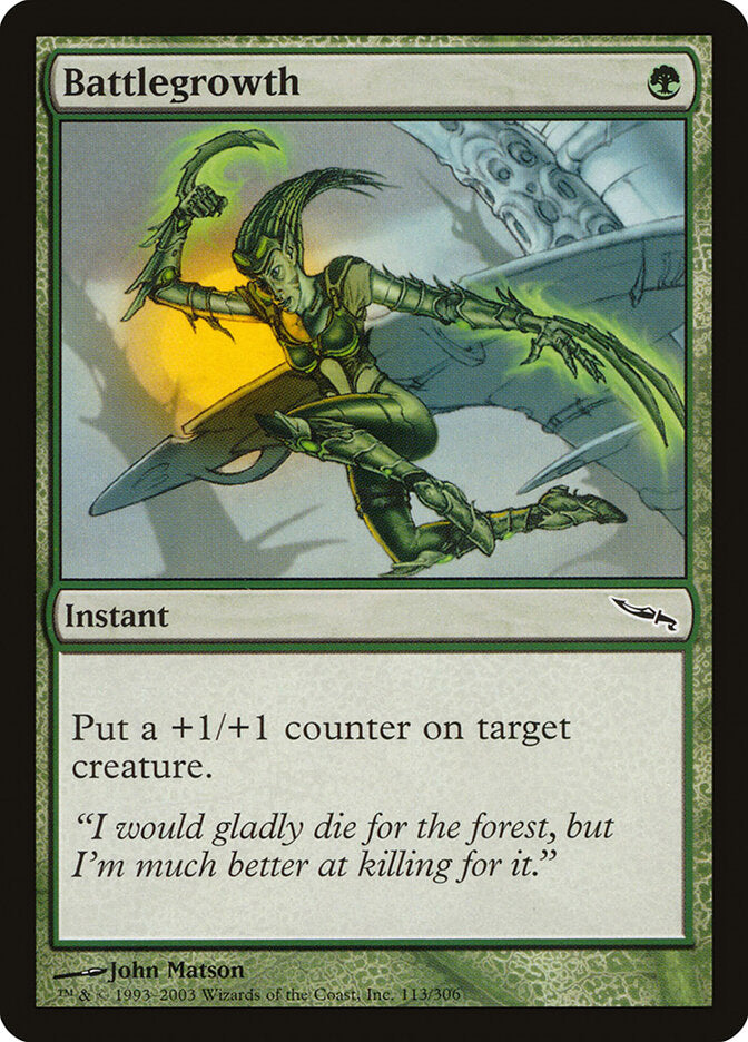 Crescer na Batalha / Battlegrowth - Magic: The Gathering - MoxLand