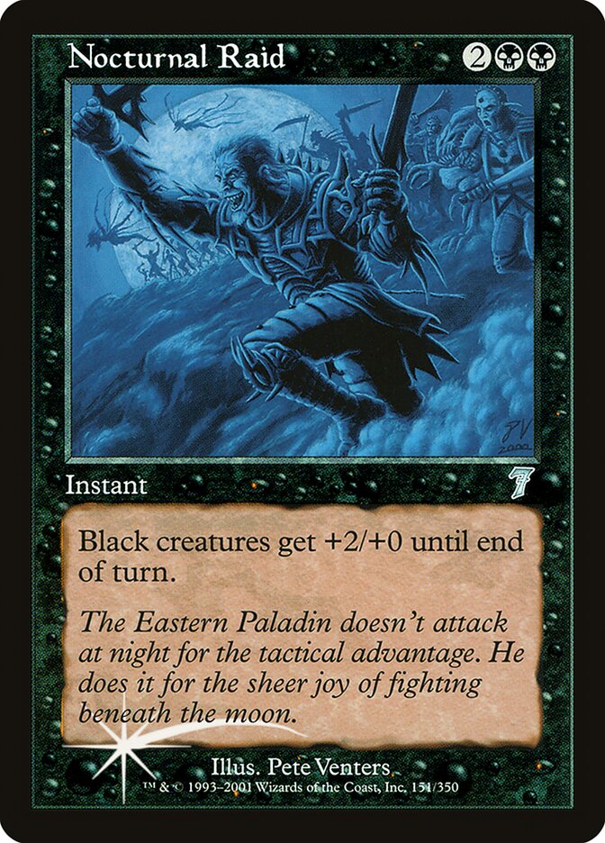Assalto Noturno / Nocturnal Raid - Magic: The Gathering - MoxLand