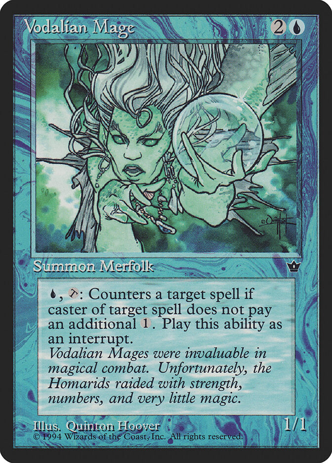 Vodalian Mage / Vodalian Mage - Magic: The Gathering - MoxLand