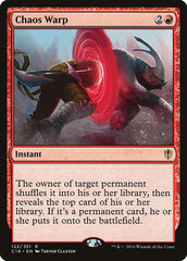 Distorção Caótica / Chaos Warp - Magic: The Gathering - MoxLand