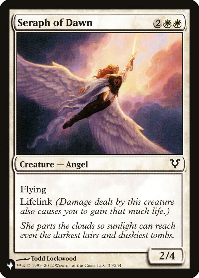 Serafim da Aurora / Seraph of Dawn - Magic: The Gathering - MoxLand