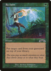 Restituir / Reclaim - Magic: The Gathering - MoxLand