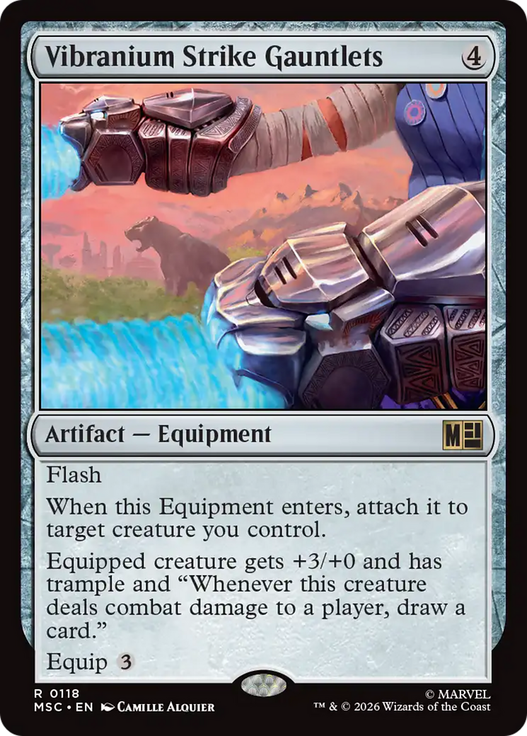 Vibranium Strike Gauntlets - Magic: The Gathering - MoxLand