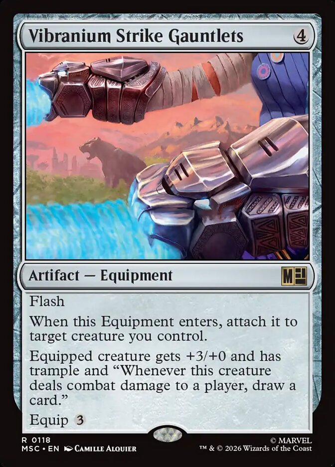 Vibranium Strike Gauntlets - Magic: The Gathering - MoxLand