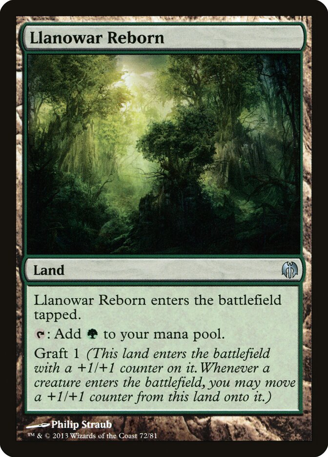 Renascimento de Llanowar / Llanowar Reborn - Magic: The Gathering - MoxLand