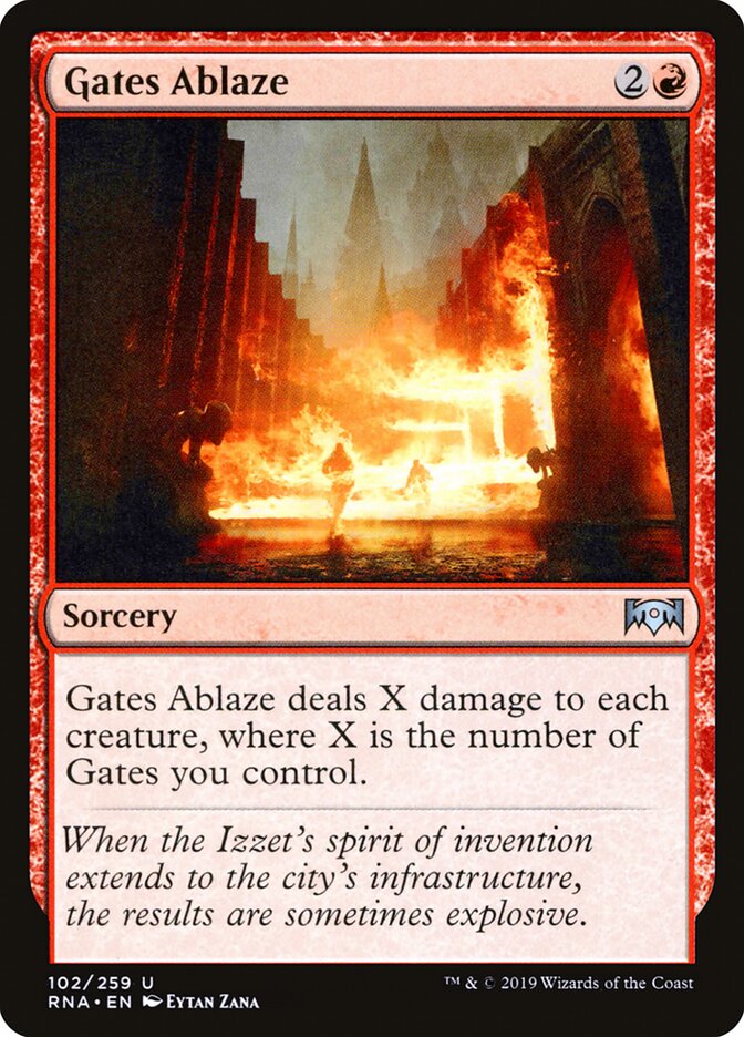 Portões em Chamas / Gates Ablaze - Magic: The Gathering - MoxLand