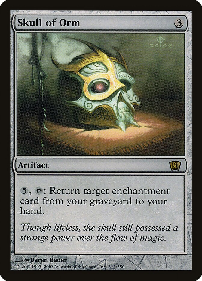 Crânio de Orm / Skull of Orm - Magic: The Gathering - MoxLand