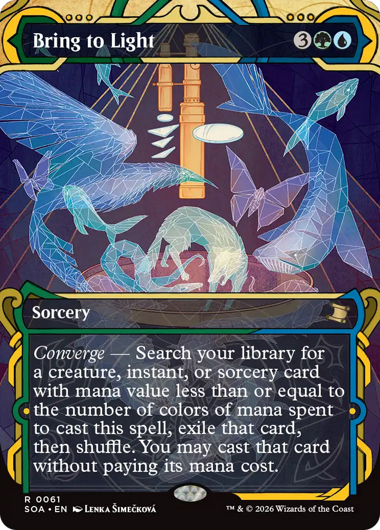 Trazer à Luz / Bring to Light - Magic: The Gathering - MoxLand