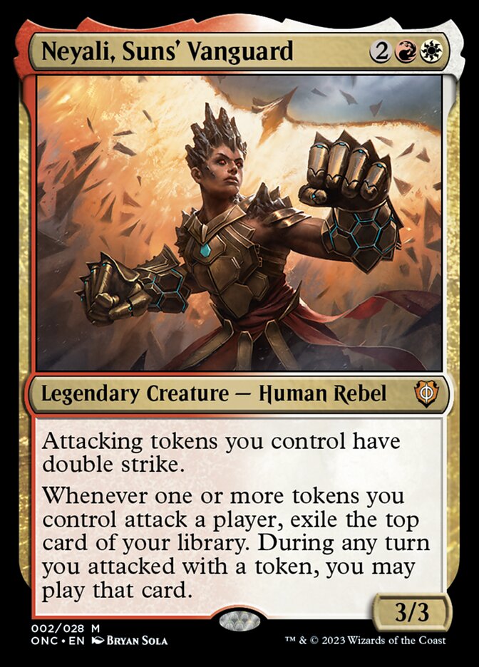 Neyali, Vanguarda do Sol / Neyali, Suns' Vanguard - Magic: The Gathering - MoxLand