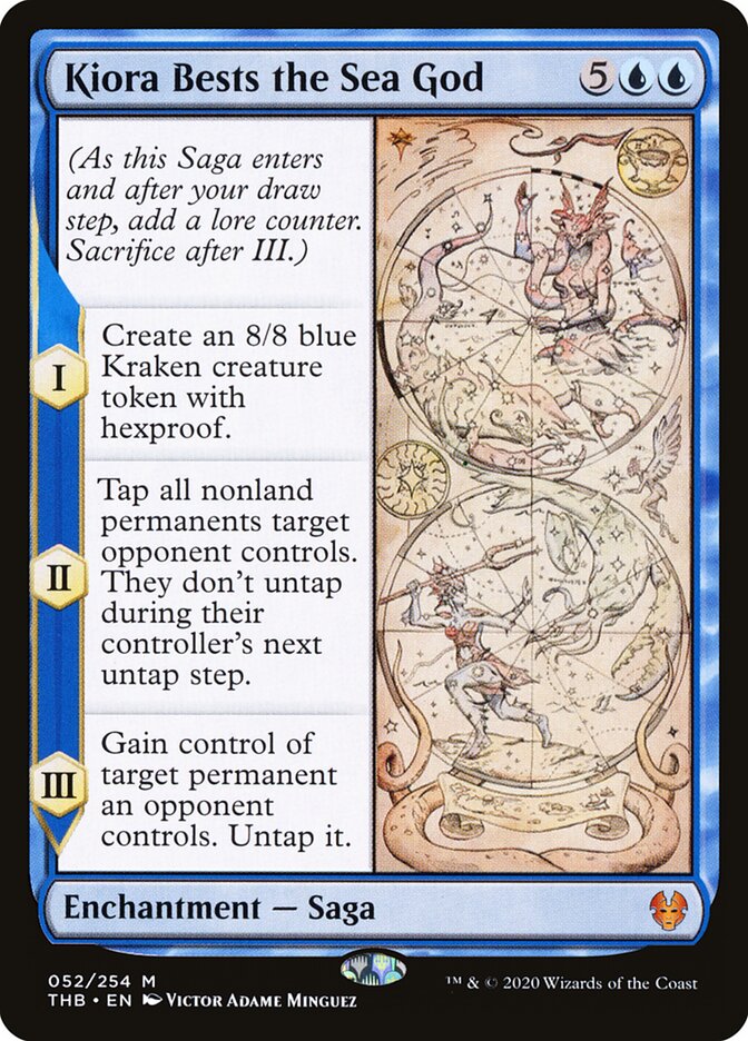 Kiora Supera a Deusa do Mar / Kiora Bests the Sea God - Magic: The Gathering - MoxLand
