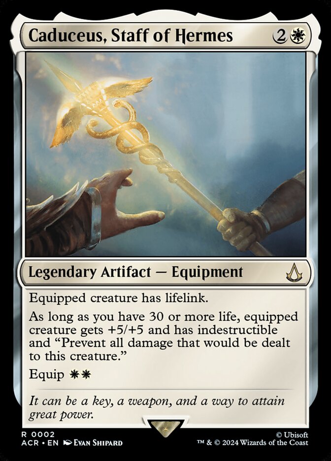 Caduceus, Staff of Hermes - Magic: The Gathering - MoxLand