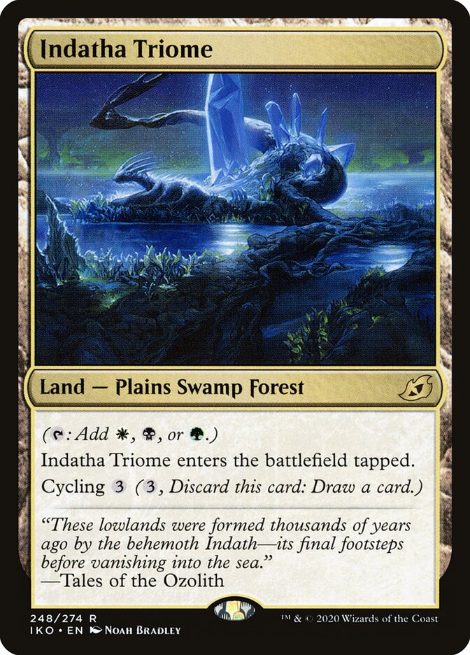 Trioma de Indatha / Indatha Triome - Magic: The Gathering - MoxLand