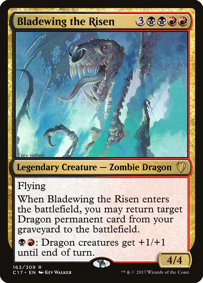 Asas Laminadas, o Ressurgido / Bladewing the Risen - Magic: The Gathering - MoxLand