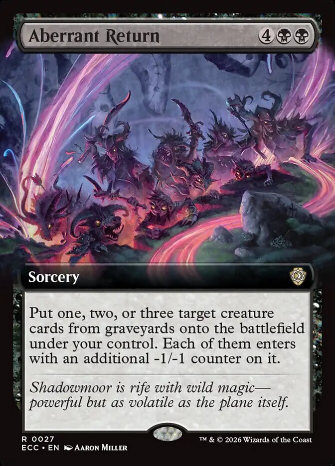 Aberrant Return - Magic: The Gathering - MoxLand
