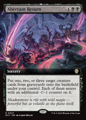 Aberrant Return - Magic: The Gathering - MoxLand