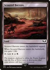 Desertos Calcinados / Scoured Barrens - Magic: The Gathering - MoxLand