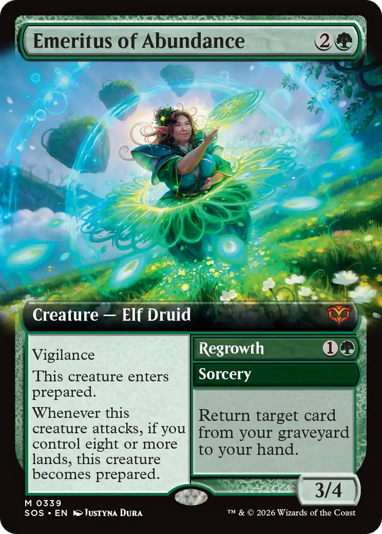 Emeritus of Abundance - Magic: The Gathering - MoxLand