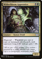 Aprendiz de Murchaflor / Witherbloom Apprentice - Magic: The Gathering - MoxLand