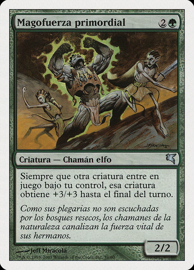 Mago da Força Primordial / Primal Forcemage - Magic: The Gathering - MoxLand