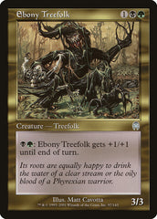 Ent de Ébano / Ebony Treefolk - Magic: The Gathering - MoxLand