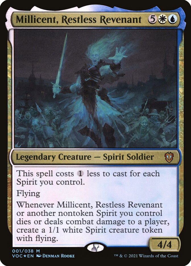 Millicent, Espectro Insone / Millicent, Restless Revenant - Magic: The Gathering - MoxLand