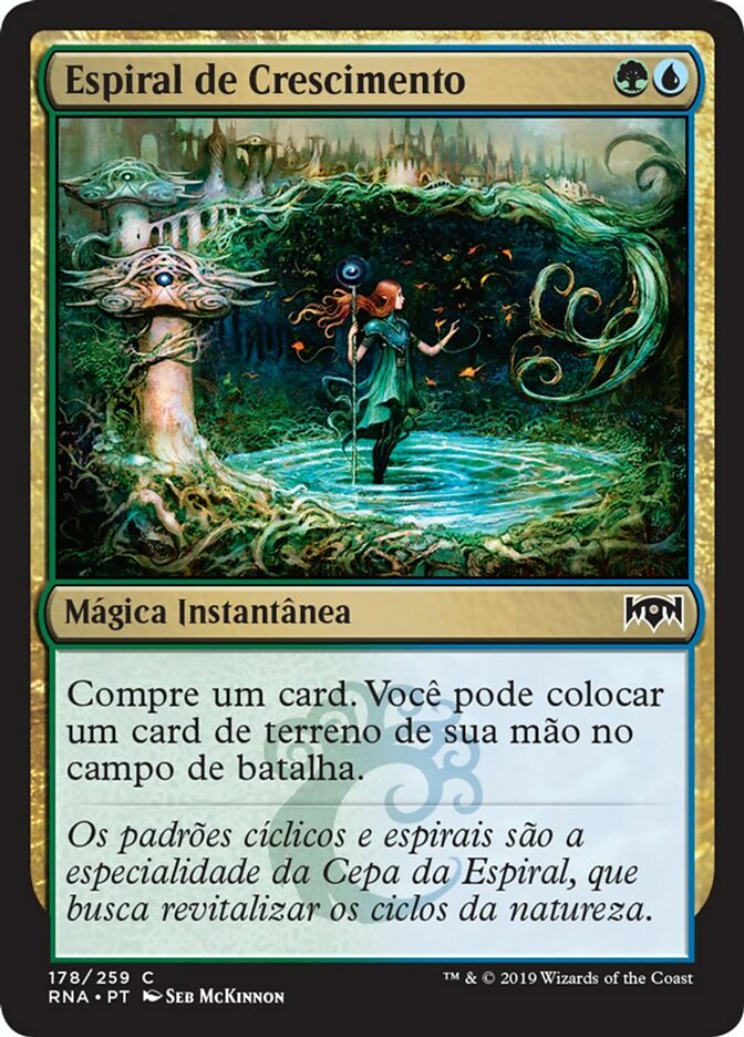 Espiral de Crescimento / Growth Spiral - Magic: The Gathering - MoxLand