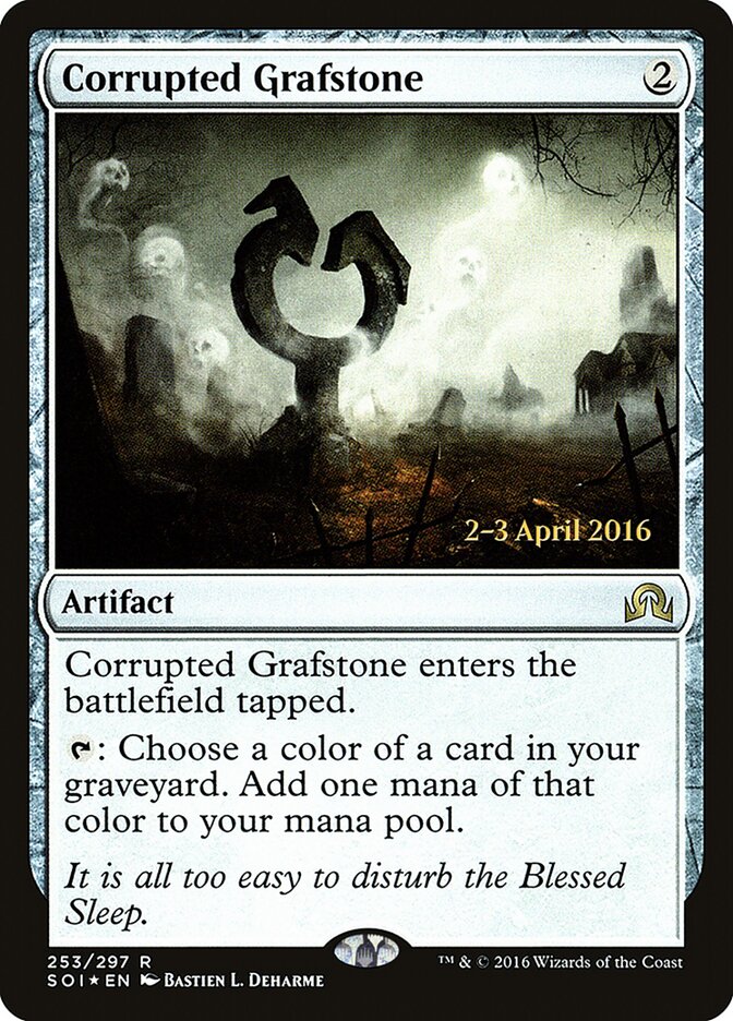 Lápide Corrompida / Corrupted Grafstone - Magic: The Gathering - MoxLand