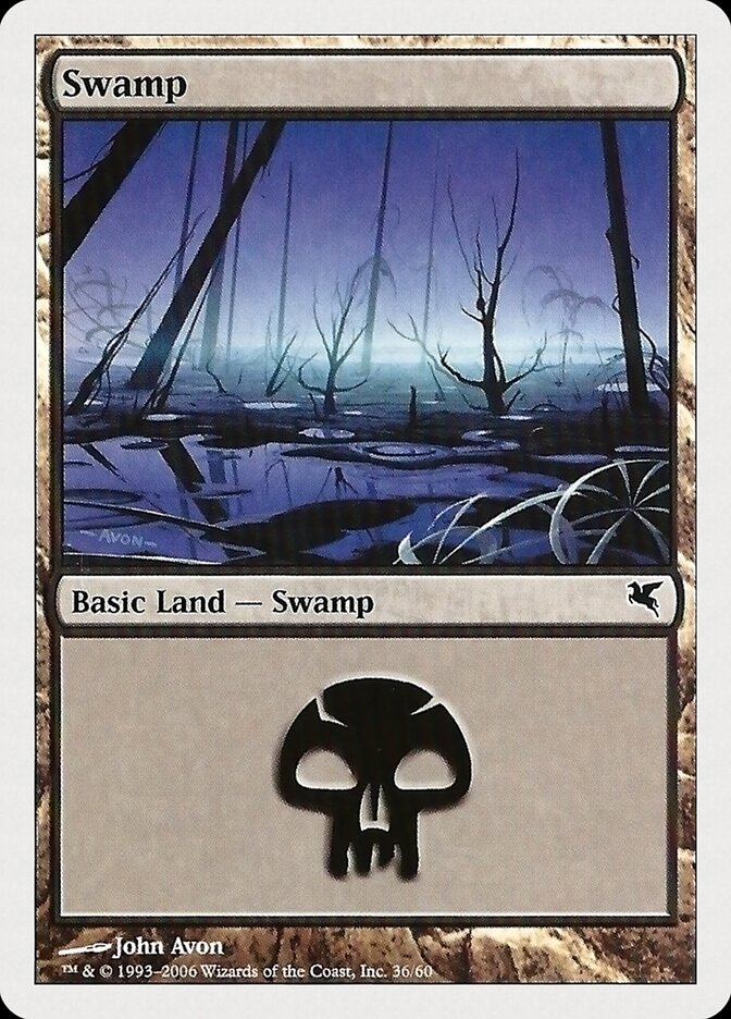 Pântano / Swamp - Magic: The Gathering - MoxLand