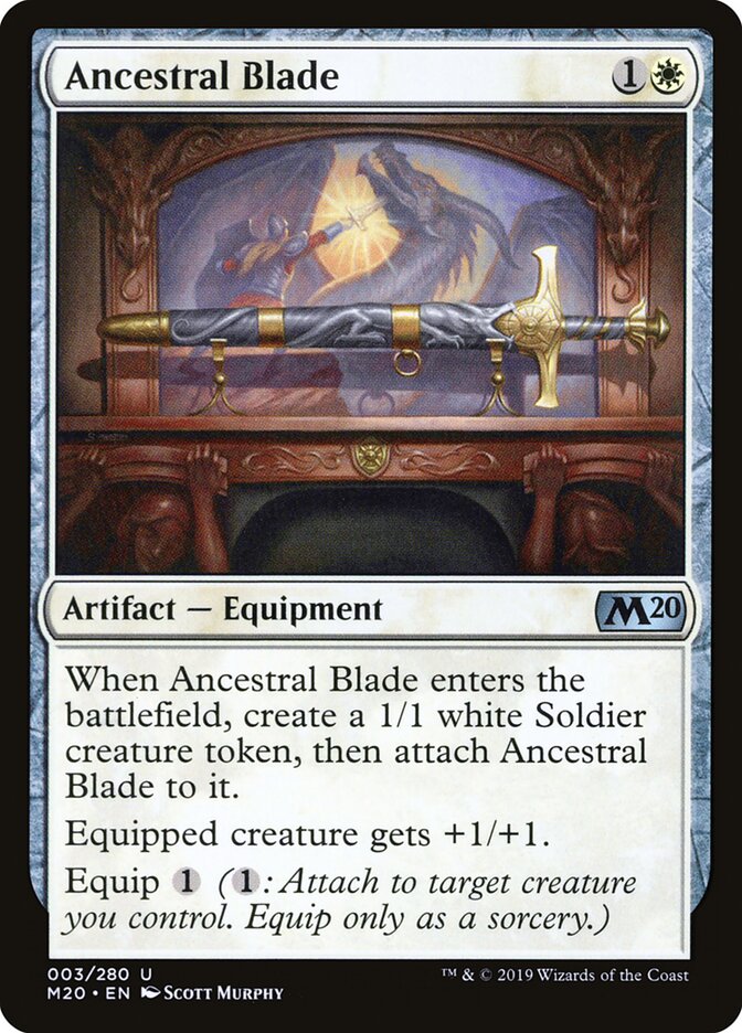Lâmina Ancestral / Ancestral Blade - Magic: The Gathering - MoxLand