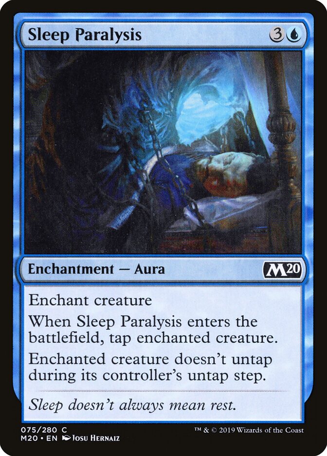 Paralisia do Sono / Sleep Paralysis - Magic: The Gathering - MoxLand