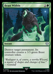 Fera Interior / Beast Within - Magic: The Gathering - MoxLand