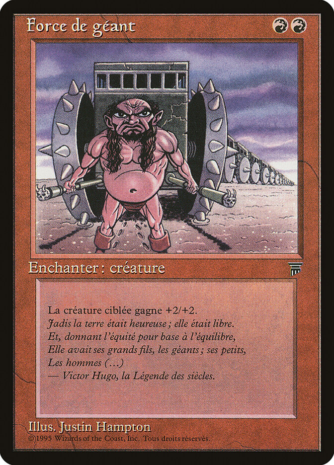 Força do Gigante / Giant Strength - Magic: The Gathering - MoxLand