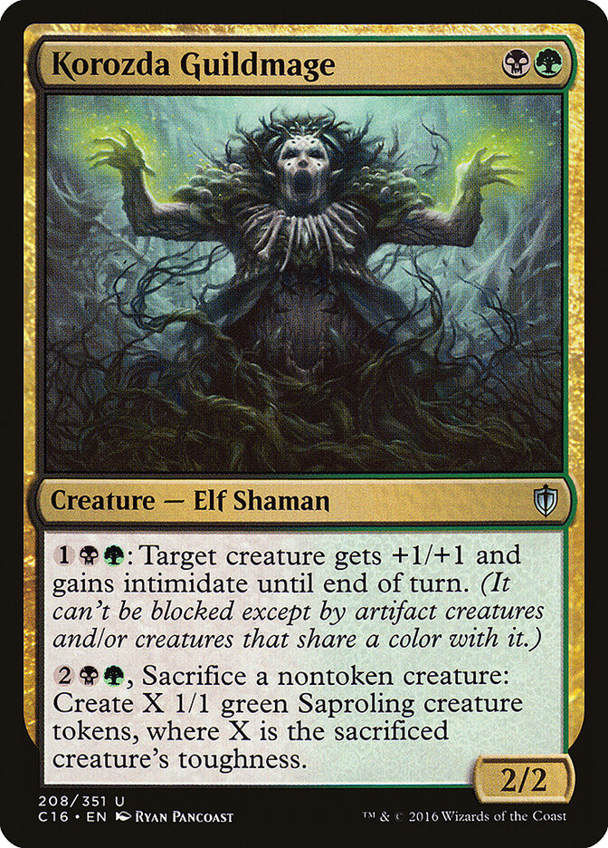 Mago de Guilda de Korozda / Korozda Guildmage - Magic: The Gathering - MoxLand