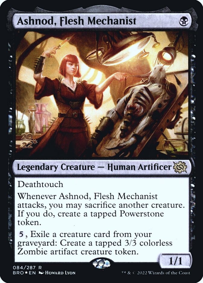 Ashnod, Mecanista da Carne / Ashnod, Flesh Mechanist - Magic: The Gathering - MoxLand