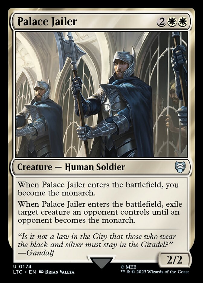 Carcereiro do Palácio / Palace Jailer - Magic: The Gathering - MoxLand