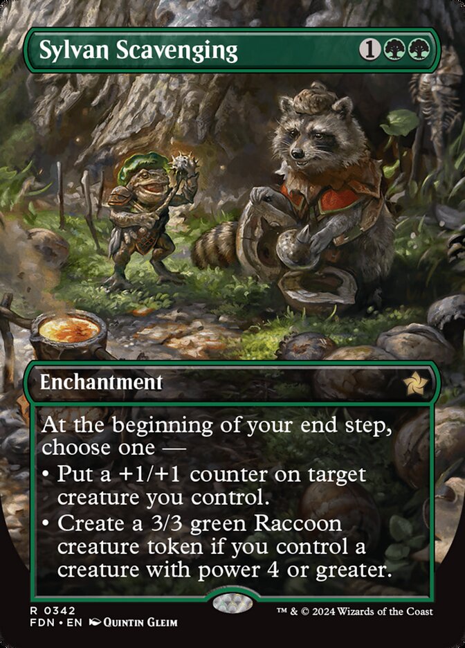 Escamoteação Silvestre / Sylvan Scavenging - Magic: The Gathering - MoxLand