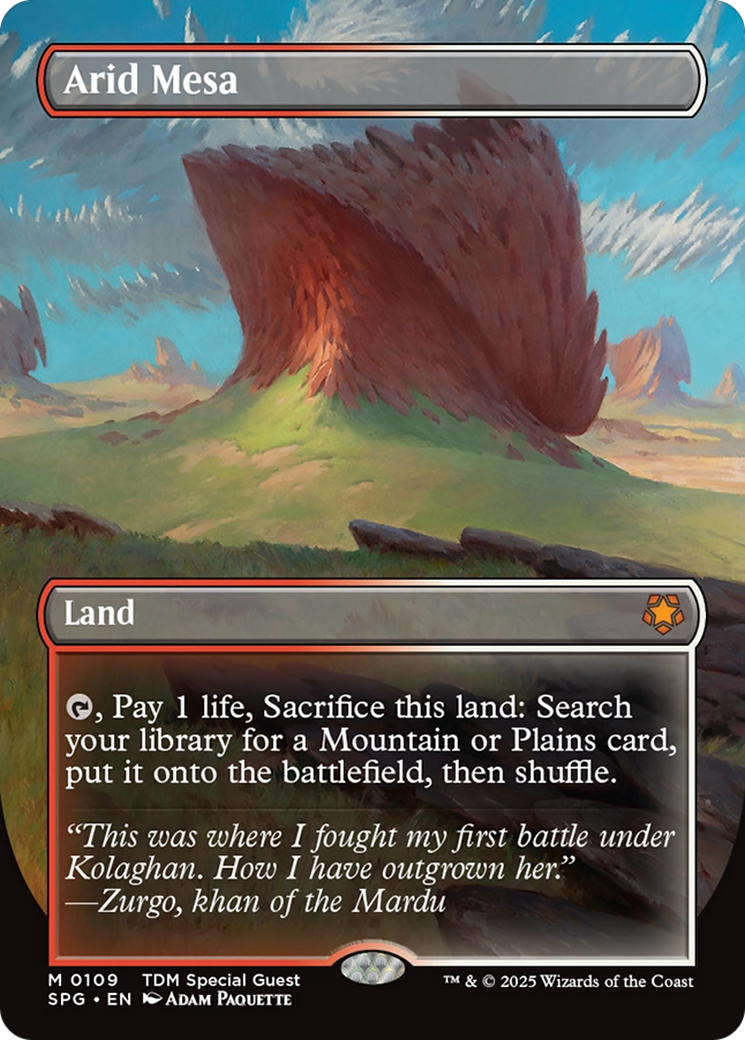 Meseta Árida / Arid Mesa - Magic: The Gathering - MoxLand