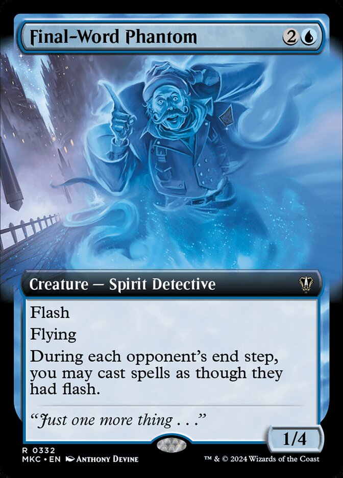 Final-Word Phantom - Magic: The Gathering - MoxLand