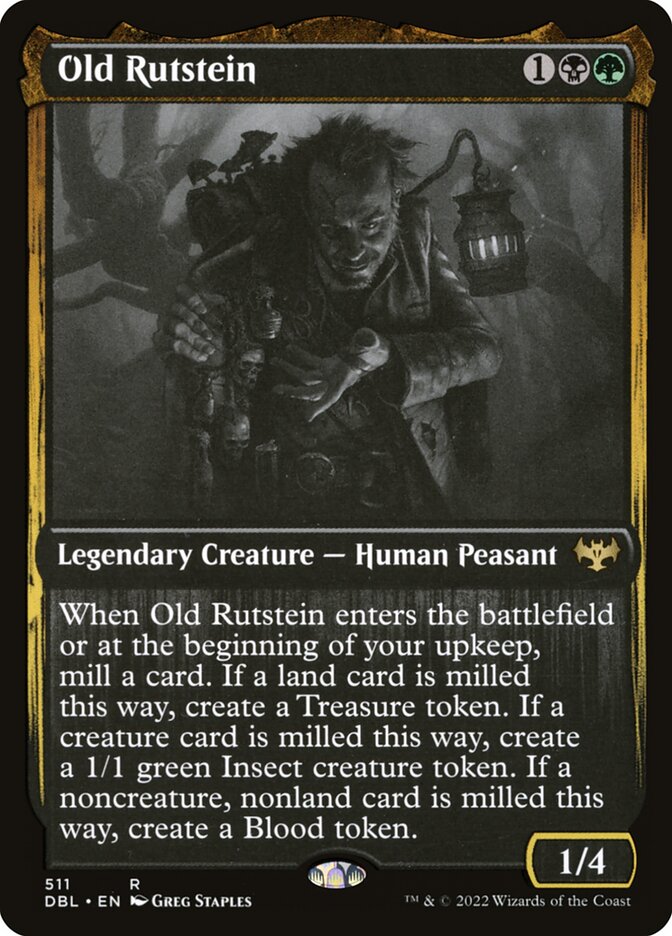 Velho Rutstein / Old Rutstein - Magic: The Gathering - MoxLand