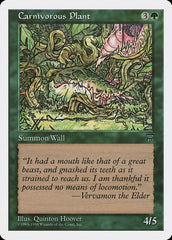 Planta Carnivora / Carnivorous Plant - Magic: The Gathering - MoxLand