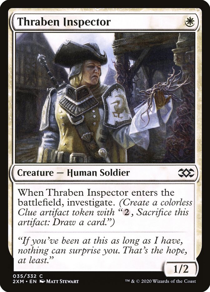 Inspetor de Thraben / Thraben Inspector - Magic: The Gathering - MoxLand