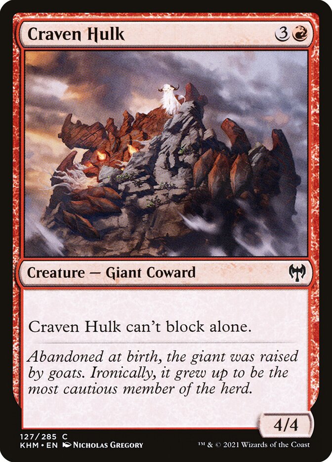 Brutamontes Covarde / Craven Hulk - Magic: The Gathering - MoxLand
